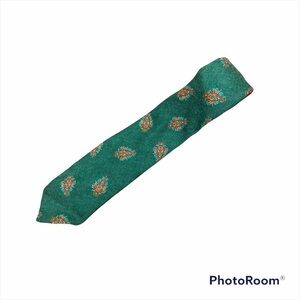 Kenzo Paris Green Wool Tie